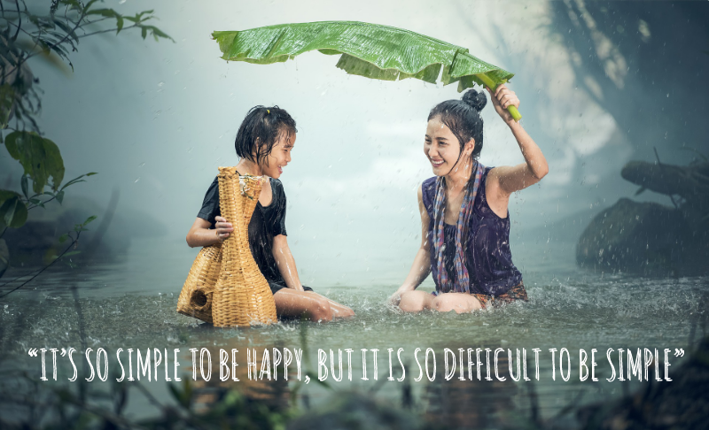 How to get back to Harmony, Health and Happiness